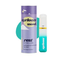 Ayrloom - Rest - 4:1 THC:CBN - 1g Disposable Vape
