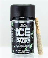 Rove | Ice Packs Rosin, Diamond, Hash Infused - 5pk | Purple Trainwreck
