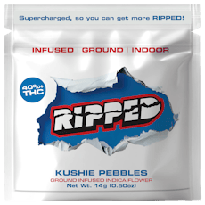 Ripped - Kushie Pebbles - Infused Ready To Roll 14g Flower