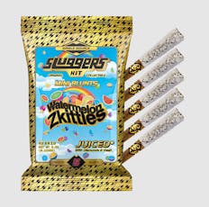 Sluggers | Infused Mini Blunt 5PK | Watermelon Zkittles | Indica | 3.5g