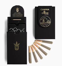 Canna Cure | Pre Rolls | Blue Zushi | Hybrid | .5g 6pk