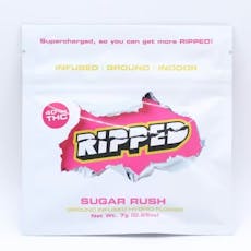 Ripped | Sugar Rush Infused Ground Flower | 7g