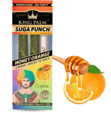 King Palm - Suga Punch Honey Orange Mini Roll 2 Pack