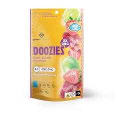 Doozies | Strawberry Lime 3:1 CBC/THC | 10pk | 100mg
