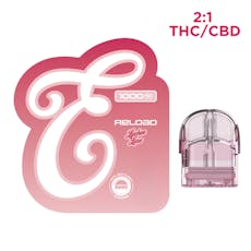 Eureka | Lychee Luxe 2:1 THC/CBD 1g Fusion AIO Reload