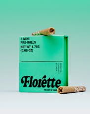 Florette | Cap Junky | Mini Preroll 5pk x 0.35g