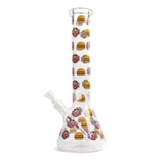 Cheech & Chong | 15" Hamburger Collectible | Clear Bong