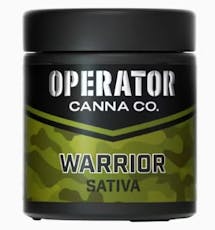 Operator | Flower | 3.5g | Warrior Bazooka Haze (Microgrower)
