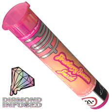 PUFF - Strawberry Banana Smash - 1g Diamond Infused Pre-Roll