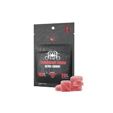 Heavy Hitters | Ultra Gummies | 20mg 5pk | Strawberry Storm