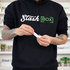 Stashbox | Hoodie | Black Medium