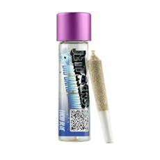 Jetpacks - Lucid Blue - Big Bang Mini Live Resin Infused Pre-Roll - .5g