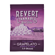 Revert Cannabis - Grapelato - 3.5g Flower