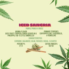 2Js | Iced Sangria | Full Flower Prerolls | 2x 0.7g