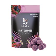 Binske - Mixed Berry - 100mg Gummies