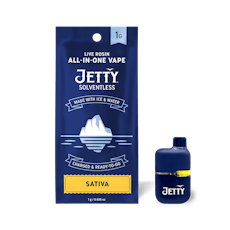 Jetty | Vape Mini Tank | Sativa | Lemon Vuitton | 1g