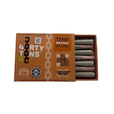 40 Tons - Funky Charms Sativa - 7 x 1g Pre-Rolls