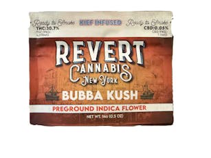 Revert | Infused Pre Ground Flower | Indica | Bubba Kush | 14g