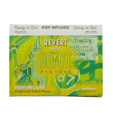 Revert Cannabis - Memory Loss - Kief Infused 14g Homie Pack Ground Flower