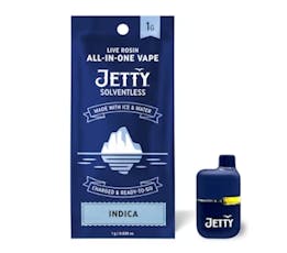 Jetty | Vape Tank Solventless | Garlato | Indica | 1g