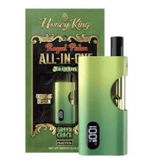 Honey King | Green Crack | Sativa | Royal Palm | AIO 2g