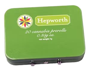 Hepworth - Bubble Hash Infused PreRolls - Jack Grape x Mimosa - .5g 2pk - 1g