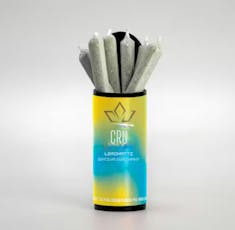 CRU | Infused PreRolls | Lemonatti | Sativa | .5g 6pk