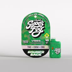 Mfused VIBES - Bounce Back - THC + CBDV + CBG - 1g Jefé Targeted Cannabinoids Vape