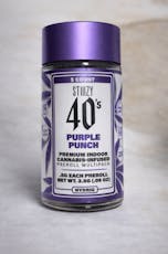 Stiiizy | 40s Infused Pre rolls 2.5g | PURPLE PUNCH