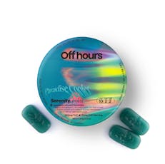 Off Hours | Gummies | 10mg 10pk | Paradise Cooler (Serenity)
