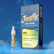 Jaunty | Original Glue Live Resin Vape Cartridge | 1g