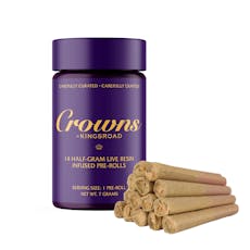 Kingsroad | Skywalker Cookie Dog x Lemon Cherry Gelato | Infused Preroll Live Resin 14pk x 0.5g | 7g