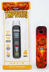 Terpwoods | Papaya Melts Rosin AIO Vape | 1g