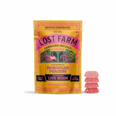 Lost Farm | Pink Pineapple x Moroccan Peaches Rosin Gummies 10pk | 100mg