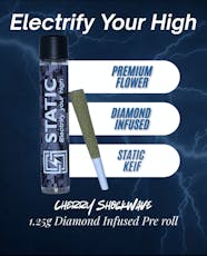 Static | Cherry Shockwave | Infused Preroll | 1.25g