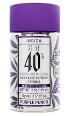STIIIZY | Purple Punch Infused Pre-Roll | 5pck | 2.5g