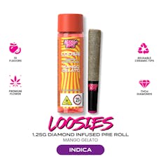 Bodega Boyz | Mango Gelato Loosies | Diamond Infused Preroll | 1.25g