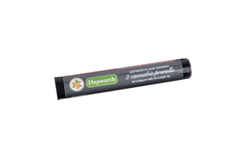 Hepworth | Mendo Purps x Pinebreath Bubble Hash Infused .5g Prerolls 2pck | 1g