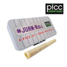 Picc | #Juan Roll Uninfused Preroll 1g 4pk | Double Punch | 4g
