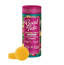 Good Tide | Passion Fruit | Rosin Gummies 10:10:10 THC/CBD/CBN | 10pk | 100mg