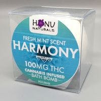 Honu Bath Bomb Harmony Mint 100mg THC