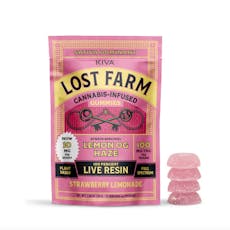 Strawberry Lemonade x Lemon OG Haze Live Resin Gummies