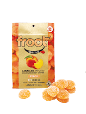 Froot Peach 1:1 CBD:THC Gummies - 10pk
