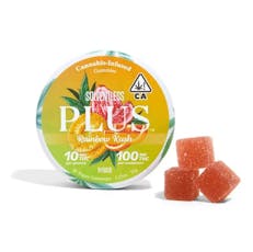Plus Rainbow Kush Solventless Gummies