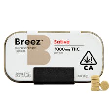 Extra Strength Nighttime 2:1:1 CBD:THC:CBN Tablet Tin - Extra Strength Nighttime 2:1:1 CBD:THC:CBN