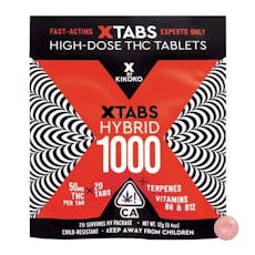 Kikoko Hybrid XTabs 1000mg 20pk
