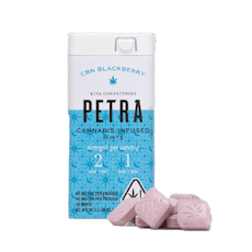 Petra Blackberry CBN Mints 2.5:1 - 120mg - 40 Piece
