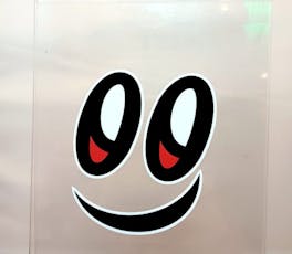 RR Smiley Decal