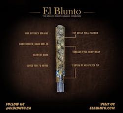 El Blunto Especial Silver Diamond Infused - Rosa - 1.65G Cannagar