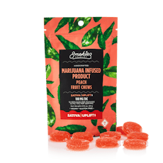 Smokiez Gummies -SATIVA- 100mg - Peach